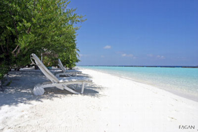 Tourist Resort - Most tourist stay in exclusive resort islands.