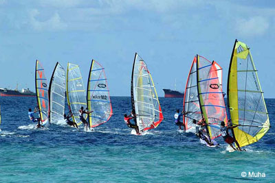 Windsurfing - water soprts activity offered by many resorts